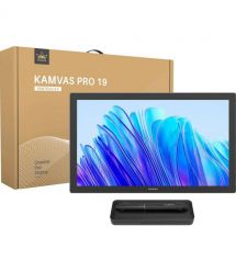 Huion Графический монитор 19" Kamvas Pro 19,4K USB-Cх2, 3.5 mini-jack, серый тёмный