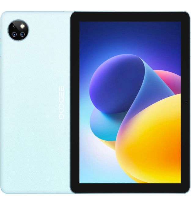 Doogee Планшет T10W 10.1" 4ГБ, 128ГБ, LTE, 8000мА•ч, Android, голубой