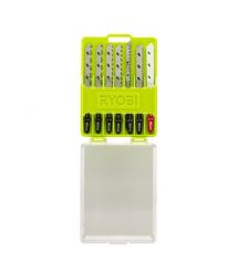 Ryobi Пилочки для лобзика Ryobi RAK10JSBWM 5132002811, набор 10 шт, для дерева и металла