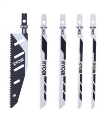 Ryobi Пилочки для лобзика RAK05JSBFC, набор 5шт