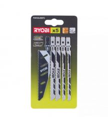 Ryobi Пилочки для лобзика RAK05JSBFC, набор 5шт