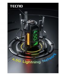 TECNO Смартфон Spark Go 1 (KL4) 6.67" 3/128ГБ, 2SIM, 5000мА•ч, Startrail Black