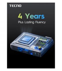 TECNO Смартфон Spark Go 1 (KL4) 6.67" 3/128ГБ, 2SIM, 5000мА•ч, Startrail Black