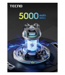 TECNO Смартфон Spark Go 1 (KL4) 6.67" 3/128ГБ, 2SIM, 5000мА•ч, Startrail Black