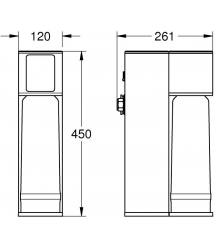 Grohe Стартовый набор обратного осмоса Blue для смесителя, белый
