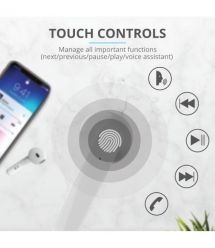 Trust Наушники Primo Touch True Wireless Mic White