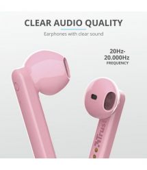 Trust Наушники Primo Touch True Wireless Mic Pink