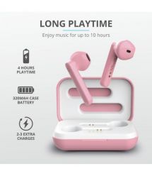 Trust Наушники Primo Touch True Wireless Mic Pink