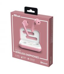 Trust Наушники Primo Touch True Wireless Mic Pink