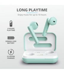 Trust Наушники Primo Touch True Wireless Mic Mint
