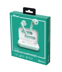 Trust Наушники Primo Touch True Wireless Mic Mint