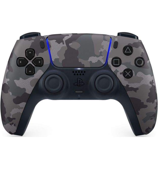 PlayStation Геймпад 5 Dualsense BT, Grey Cammo