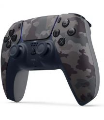 PlayStation Геймпад 5 Dualsense BT, Grey Cammo