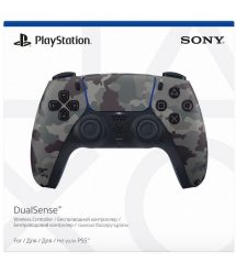 PlayStation Геймпад 5 Dualsense BT, Grey Cammo