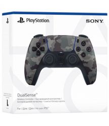 PlayStation Геймпад 5 Dualsense BT, Grey Cammo
