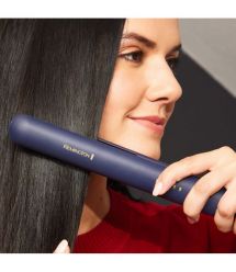 Remington Випрямитель Sapphire Luxe, 150-230С, чехол, керамика, сапфировый