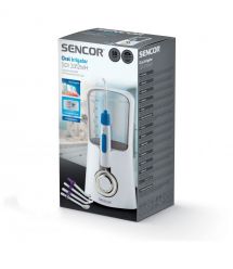 Sencor Ирригатор стационарный, чаша 600 мл, от сети , 5 насадки, белый