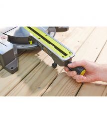 Ryobi Пила торцовочная RMS18254X-0, аккумуляторная, 18В ONE+ НР, с протяжкой, диск 254мм, 14кг, без АКБ и ЗП