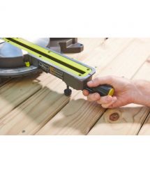 Ryobi Пила торцовочная RMS18254X-0, аккумуляторная, 18В ONE+ НР, с протяжкой, диск 254мм, 14кг, без АКБ и ЗП