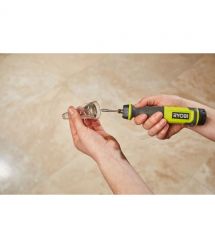 Ryobi Паяльник аккумуляторный USB Lithium RSI4-120G 4В 2А·ч 460°С светодиодная подсветка 0.1кг