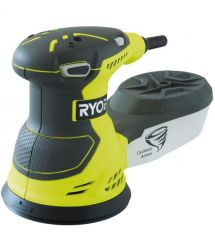 Ryobi Шлифмашина эксцентриковая ROS300 300Вт 125мм 7000-12000об·мин 1.7кг ROS300, 93х185мм, 300Вт, 0-13000 об/мин, 2.3кг
