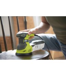 Ryobi Шлифмашина эксцентриковая ROS300 300Вт 125мм 7000-12000об·мин 1.7кг ROS300, 93х185мм, 300Вт, 0-13000 об/мин, 2.3кг