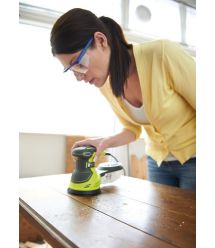 Ryobi Шлифмашина эксцентриковая ROS300 300Вт 125мм 7000-12000об·мин 1.7кг ROS300, 93х185мм, 300Вт, 0-13000 об/мин, 2.3кг