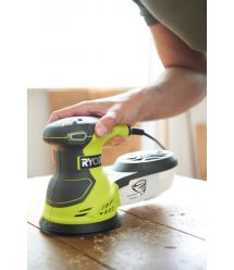 Ryobi Шлифмашина эксцентриковая ROS300 300Вт 125мм 7000-12000об·мин 1.7кг ROS300, 93х185мм, 300Вт, 0-13000 об/мин, 2.3кг