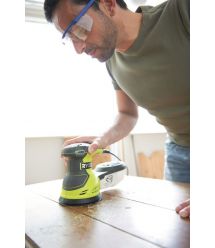 Ryobi Шлифмашина эксцентриковая ROS300 300Вт 125мм 7000-12000об·мин 1.7кг ROS300, 93х185мм, 300Вт, 0-13000 об/мин, 2.3кг