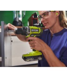 Ryobi Шуруповерт-дрель аккумуляторный ONE+ RDD18-2C415S 18В 1х4А·ч 1х1.5А·ч ЗУ 52Нм 450·1750об·мин 1.3кг сумка