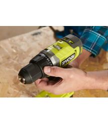 Ryobi Шуруповерт-дрель аккумуляторный ONE+ RDD18-2C415S 18В 1х4А·ч 1х1.5А·ч ЗУ 52Нм 450·1750об·мин 1.3кг сумка
