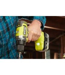 Ryobi Шуруповерт-дрель аккумуляторный ONE+ RDD18-2C415S 18В 1х4А·ч 1х1.5А·ч ЗУ 52Нм 450·1750об·мин 1.3кг сумка