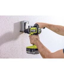 Ryobi Шуруповерт-дрель ударный аккумуляторный ONE+ HP RPD18X-242S 18В 1х2А·ч 1х4А·ч ЗУ 95Нм 500·2100об·мин 1.3кг сумка