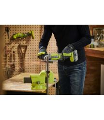 Ryobi Шлифмашина угловая аккумуляторная ONE+ RAG18125-1C40S 125мм 18В 1х4А·ч 9000об·мин 2.2кг сумка