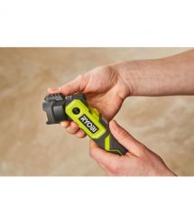 Ryobi Фонарь ручной аккумуляторный USB Lithium RLP4-0, 4В, 640лм, 3 функции освещения, поворотная головка, магнит (без АКБ и ЗУ)