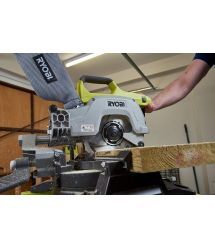 Ryobi Пила торцовочная аккумуляторная ONE+ R18MS216-0 18В диск 216мм лазер 14.4кг без АКБ и ЗУ