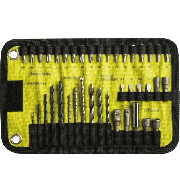 Ryobi Набор бит и сверл RAK40RM 40шт чехол