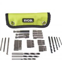 Ryobi Набор бит и сверл RAK40RM 40шт чехол