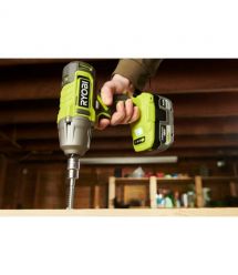 Ryobi Гайковерт ударный аккумуляторный ONE+ RIW18-1C20SA3 18В АКБ 1х2А·ч 2600об·мин 800Нм 1/2" 3 скорости 1.7кг сумка