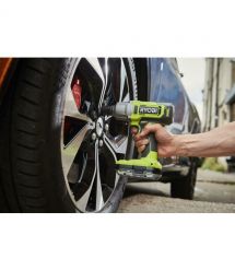 Ryobi Гайковерт ударный аккумуляторный ONE+ RIW18-1C20SA3 18В АКБ 1х2А·ч 2600об·мин 800Нм 1/2" 3 скорости 1.7кг сумка
