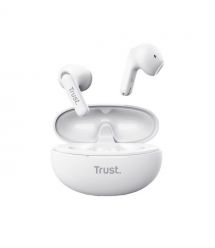 Trust Наушники TWS Yavi Earphones BT 5.3, ENC, SBC, Mic, Белый