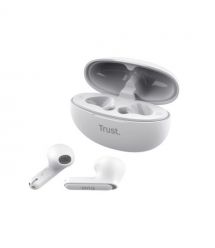 Trust Наушники TWS Yavi Earphones BT 5.3, ENC, SBC, Mic, Белый