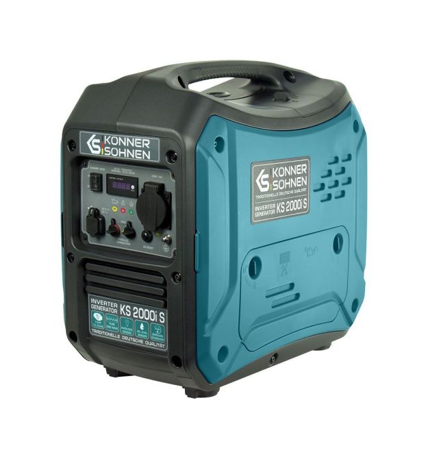 Könner & Söhnen Генератор инверторный бензиновый KS 2000i S, 230В, 2.0кВт, ручной запуск, 19кг