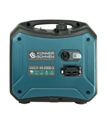 Könner & Söhnen Генератор инверторный бензиновый KS 2000i S, 230В, 2.0кВт, ручной запуск, 19кг
