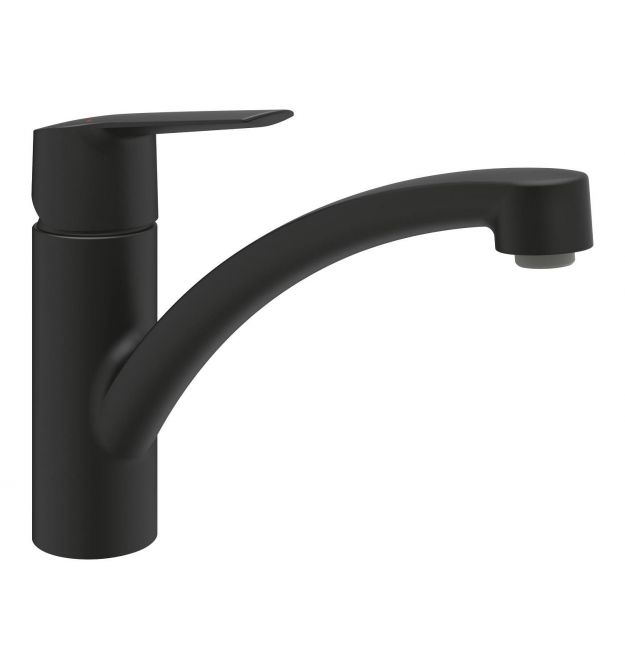 Grohe Смеситель для кухни Start, дл.излива - 226мм, поворотный, 1рычаг, черный
