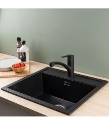 Grohe Смеситель для кухни Start, дл.излива - 226мм, поворотный, 1рычаг, черный