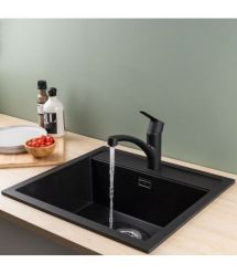 Grohe Смеситель для кухни Start, дл.излива - 226мм, поворотный, 1рычаг, черный