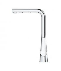 Grohe Смеситель для кухни Scala, дл.излива - 205мм, поворотный/вытяжной, 1рычаг, хром