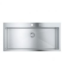Grohe Мойка кухонная K800, нерж.сталь, прямоугольная, без крыла, 1024x510x200мм, чаша - 1, врезная, нержавеющая сталь