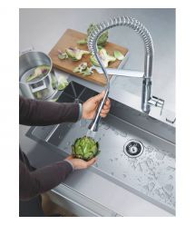 Grohe Мойка кухонная K800, нерж.сталь, прямоугольная, без крыла, 1024x510x200мм, чаша - 1, врезная, нержавеющая сталь